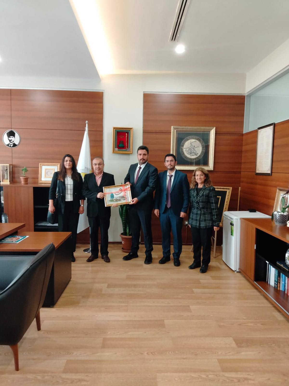 Rektör Yardımcımız Sayın Prof. Dr. Emrullah EKEN' e Yüksekokulumuzdan Ziyaret